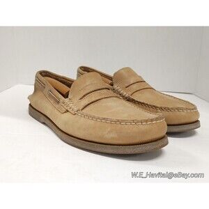 Men's Sperry Top-Siders Penny Loafers in Light Nubuck Size US 9.5/EUR 43.5